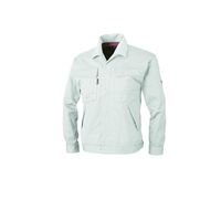 ジーベック イケ綿比翼ブルゾン シルバーグレー 5L 2071ー22ー5L 2071 1着（直送品）