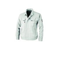 ジーベック ラグランブルゾン シルバーグレー 5L 7550ー22ー5L 7550 1着（直送品）