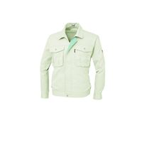 ジーベック プリーツロンミニ長袖ブルゾン アイボリー M 1294ー31ーM 1294 1着（直送品）