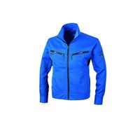 ジーベック カラーライダースブルゾン ロイヤルブルー 3L 1670ー46ー3L 1670 1着（直送品）