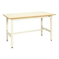 サカエ 軽量高さ調整作業台(TKSタイプ/均等耐荷重200kg/ポリエステル天板/H740~940mm/固定式) TKSー156PI 1台（直送品）