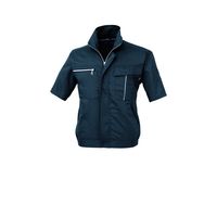 ジーベック スムースアップ半袖ブルゾン アラスカグリーン M 1251ー603ーM 1251 1着（直送品）