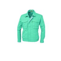 ジーベック プリーツロンミニ長袖ブルゾン ミントグリーン L 1294ー67ーL 1294 1着（直送品）