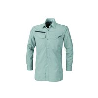 ジーベック 長袖シャツ モスグリーン M 1693ー61ーM 1693 1着（直送品）