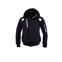 ジーベック ハーネス防寒ブルゾン コゲチャ LL 122ー52ーLL 122 1着（直送品）