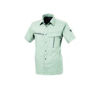 ジーベック スムースアップ半袖シャツ シルバーグレー LL 1252ー22ーLL 1252 1着（直送品）