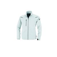 ジーベック カラーストレッチ長袖ブルゾン シルバーグレー LL 1814ー22ーLL 1814 1着（直送品）