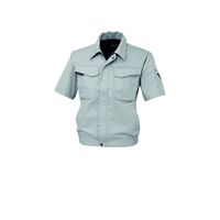 ジーベック 半袖ブルゾン グレー 4L 1471ー20ー4L 1471 1着（直送品）