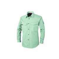 ジーベック 長袖シャツ モスグリーン L 1473ー61ーL 1473 1着（直送品）