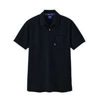 ジーベック 半袖ポロシャツ クロ 3L 6140ー90ー3L 6140 1着（直送品）