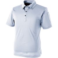 中国産業 1111C's CLUBパフォーマンスBD 半袖ポロシャツシルバーSS 1111-26-SS 1枚（直送品）