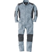 中国産業 1960C's CLUBアクティブ長袖ツナギシルバー4L 1960-26-4L 1枚（直送品）