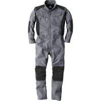 中国産業 1960C's CLUBアクティブ長袖ツナギチャコールグレーS 1960-34-S 1枚（直送品）