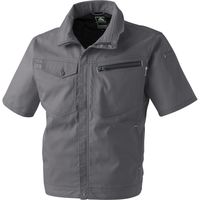 中国産業 2907C's CLUBドビーストレッチT/C メッシュ半袖ブルゾンオリーブグリーンLL 2907-816-LL 1枚（直送品）