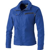 中国産業 2908C's CLUBドビーストレッチT/C 長袖ブルゾンミッド・ブルーM 2908-820-M 1枚（直送品）