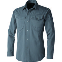 中国産業 770001HOP-SCOT綿100%長袖シャツグレー3L 770001-05-3L 1枚（直送品）