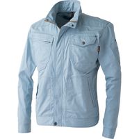 中国産業 770029HOP-SCOT綿100%長袖ブルゾンブルーグレーL 770029-61-L 1枚（直送品）