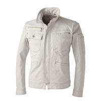 中国産業 8057DOGMAN SELECTEDドビースリムストレッチ・長袖ジャケットアッシュ・グレー4L 8057-818-4L 1枚（直送品）