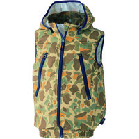 中国産業 8264DOGMAN KIDSWZドッグマンキッズ迷彩フードベスト迷彩ベージュ110 8264-45-110 1枚（直送品）
