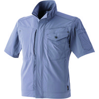 中国産業 8307DOGMAN URコーデュラ2WAYストレッチ半袖ブルゾンL・グレー4L 8307-809-4L 1枚（直送品）