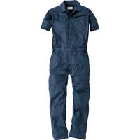 中国産業 9213HOP-SCOTコスパヘリンボーン半袖ツナギネイビーブルーL 9213-22-L 1枚（直送品）