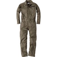 中国産業 9312HOP-SCOTコスパヘリンボーンレディース長袖ツナギカーキM 9312-08-M 1枚（直送品）