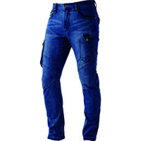 中国産業 9855HOP-SCOTストレッチデニムカーゴパンツインディゴブルーS 9855-17-S 1本（直送品）