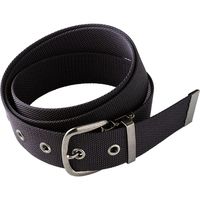 中国産業 0041C's CLUBワンピンナイロンベルトチャコールグレー120 0041-34-120 1組（5本）（直送品）