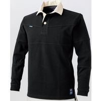 中国産業 1250DOGMAN長袖ラガーシャツクロLL 1250-19-LL 1枚（直送品）