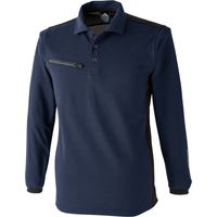 中国産業 1710C's CLUBリフレクション長袖ポロコンL 1710-02-L 1枚（直送品）