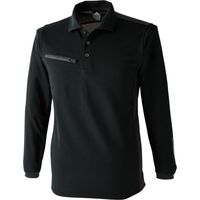 中国産業 1710C's CLUBリフレクション長袖ポロクロL 1710-19-L 1枚（直送品）