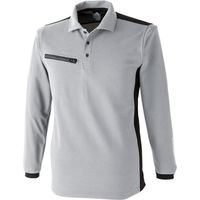中国産業 1710C's CLUBリフレクション長袖ポロシルバー3L 1710-26-3L 1枚（直送品）