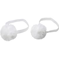 アーテック ポンポンバンド 白 14937 1セット(1個×4)