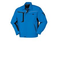 クロダルマ 夏長袖ジャンパー ブルーXネイビー 3L 255981-10-3L 1枚（直送品）