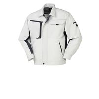 クロダルマ 夏長袖ジャンパー シルバー×チャコールグレー S 255981-40-S 1枚（直送品）