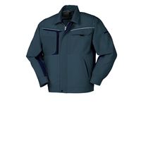 クロダルマ 夏長袖ジャンパー チャコールグレー×ネイビー SS 255981-48-SS 1枚（直送品）