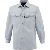中国産業 2401CUC長袖シャツシルバー8L 2401-26-8L 1枚（直送品）