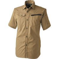 入荷now 安全 中国産業 半袖シャツアッシュ CLUBドビーストレッチT/C 2904C's WorkUtility&SafetyClothing