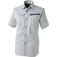 中国産業 2904C's CLUBドビーストレッチT/C 半袖シャツアッシュ・グレーL 2904-818-L 1枚（直送品）