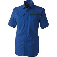 中国産業 2904C's CLUBドビーストレッチT/C 半袖シャツミッド・ブルーM 2904-820-M 1枚（直送品）