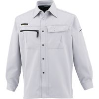 中国産業 3501C's CLUB長袖シャツシルバー4L 3501-26-4L 1枚（直送品）