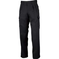 中国産業 5405C's CLUBツータックカーゴパンツクロ95 5405-19-95 1本（直送品）