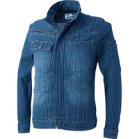中国産業 8017DOGMANウォバッシュスリムストレッチ・ジャケットインディゴブルーLL 8017-17-LL 1枚（直送品）