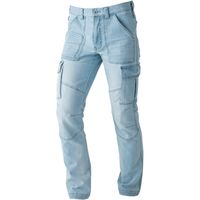 中国産業 8026DOGMANスリムストレッチ・スラブカーゴパンツバイオブリーチブラストL 8026-136-L 1本（直送品）