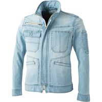 中国産業 8027DOGMANスリムストレッチ・スラブジャケットバイオブリーチブラストL 8027-136-L 1枚（直送品）