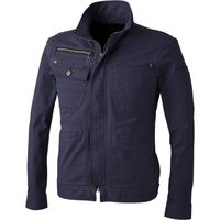 中国産業 8047DOGMAN SELECTEDドビースリムストレッチ・長袖ジャケットネイビー・ブラックM 8047-819-M 1枚（直送品）