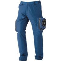 中国産業 9015HOP-SCOTWZ ハイクオリティ・ケーブルレスカーゴパンツドット・ネイビーL 9015-827-L 1枚（直送品）