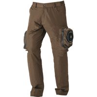 中国産業 9015HOP-SCOTWZ ハイクオリティ・ケーブルレスカーゴパンツドット・ブラウン3L 9015-828-3L 1枚（直送品）