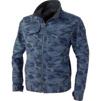 中国産業 9488HOP-SCOTドット迷彩ストレッチボンディングブルゾン迷彩グレー4L 9488-42-4L 1枚（直送品）