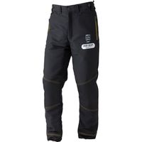 中国産業 9555HOP-SCOTPROTECTIVEパンツブラックxイエローLL 9555-134-LL 1本（直送品）
